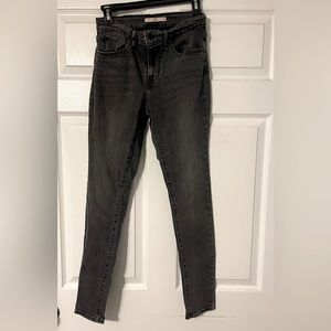Levi’s Black High-Rise Skinny Jeans